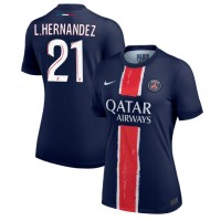 Paris Saint-Germain Lucas Hernandez #21 Replica Home Shirt Ladies 2024-25 Short Sleeve